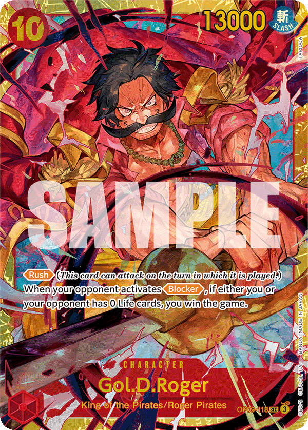 Gol. D. Roger - OP09-118 (English)