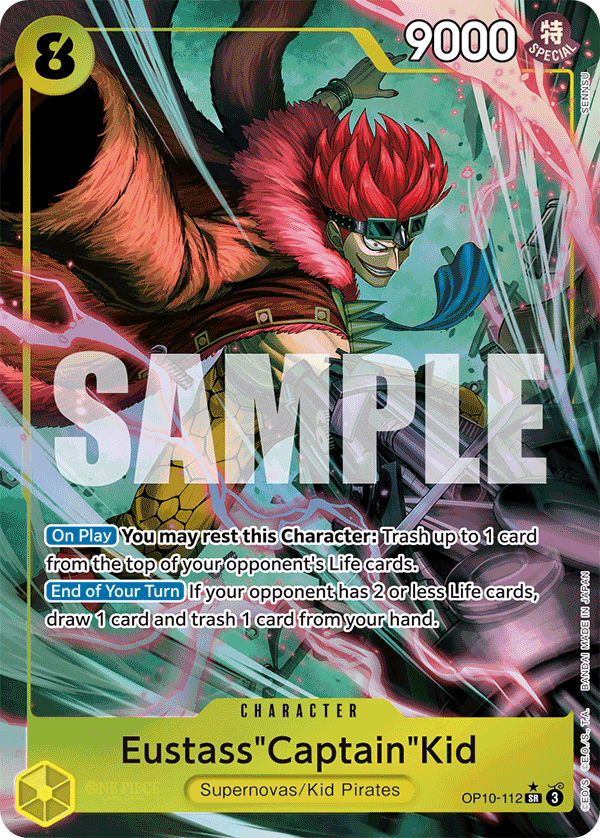 Eustass "Captain" Kid - OP10-112 (English)