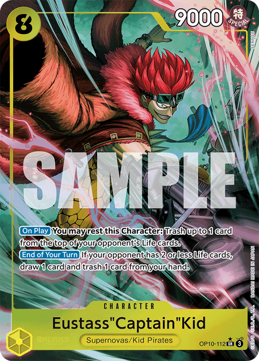 Eustass "Captain" Kid - OP10-112 (English)