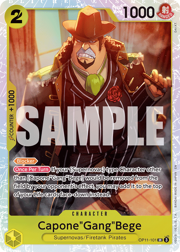 Capone "Gang" Bege - OP11-101 (English)