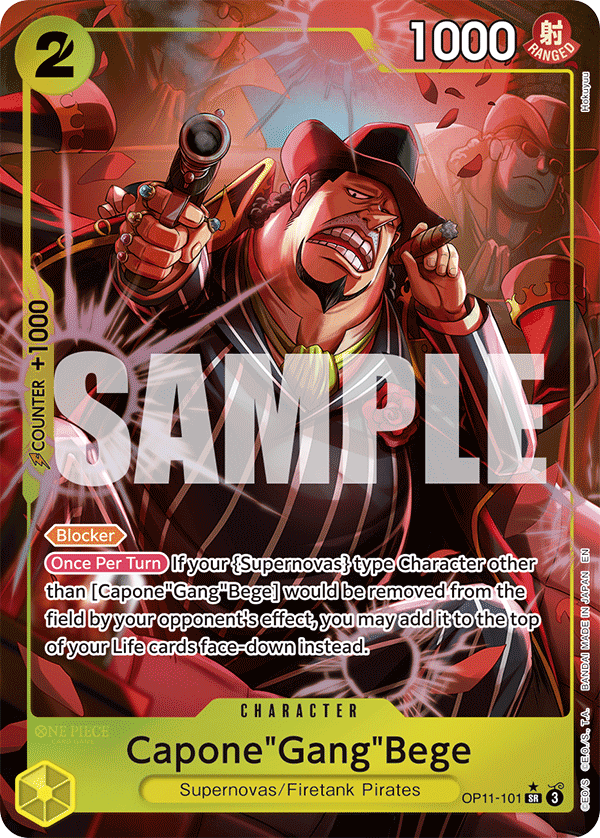 Capone "Gang" Bege - OP11-101 (English)