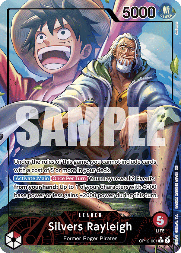 Silvers Rayleigh - OP12-001 (English)