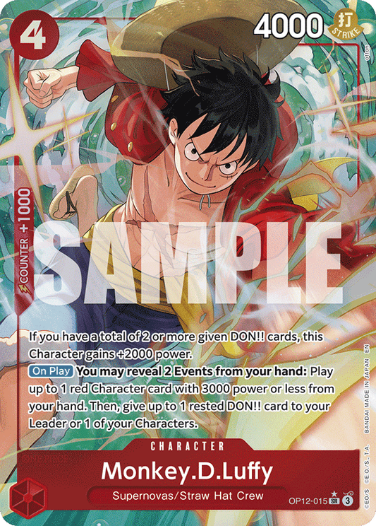 Monkey.D.Luffy - OP12-015 (English)