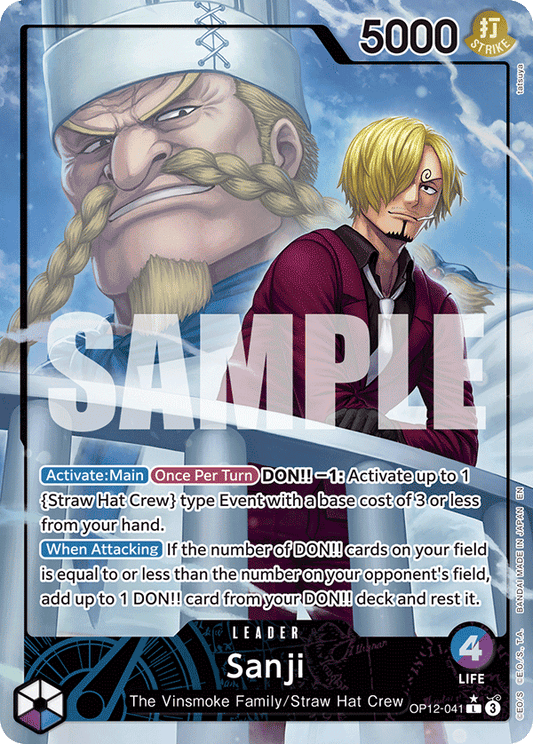 Sanji - OP12-041 (English)