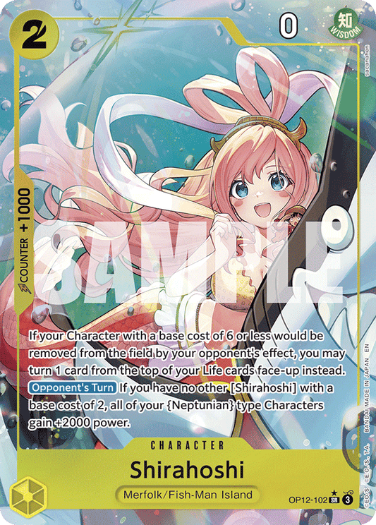 Shirahoshi - OP12-102 (English)