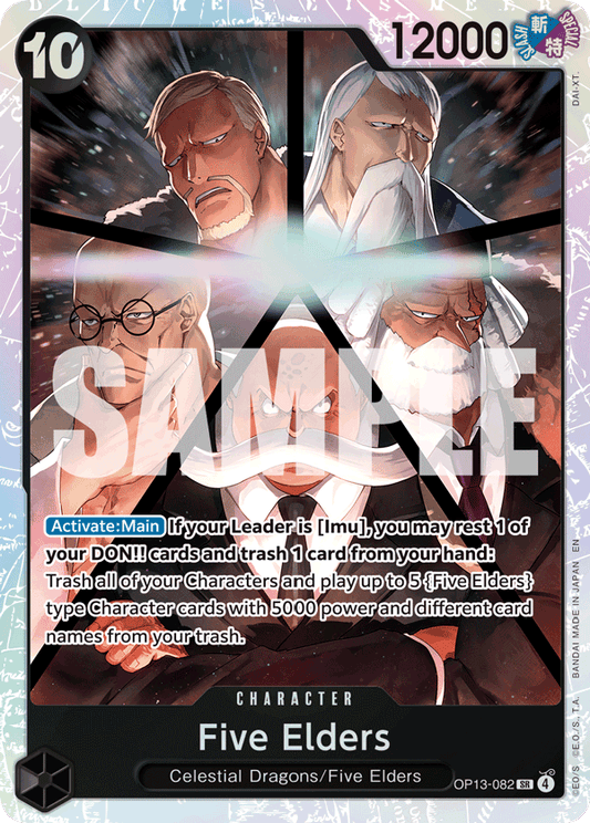 Five Elders - OP13-082 (English)