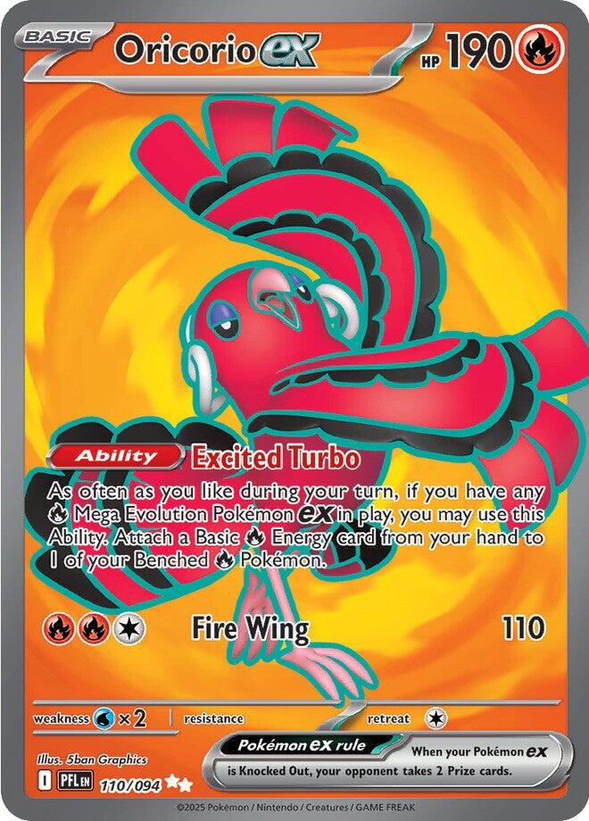 Oricorio ex 110/094 - Phantasmal Flames (English)