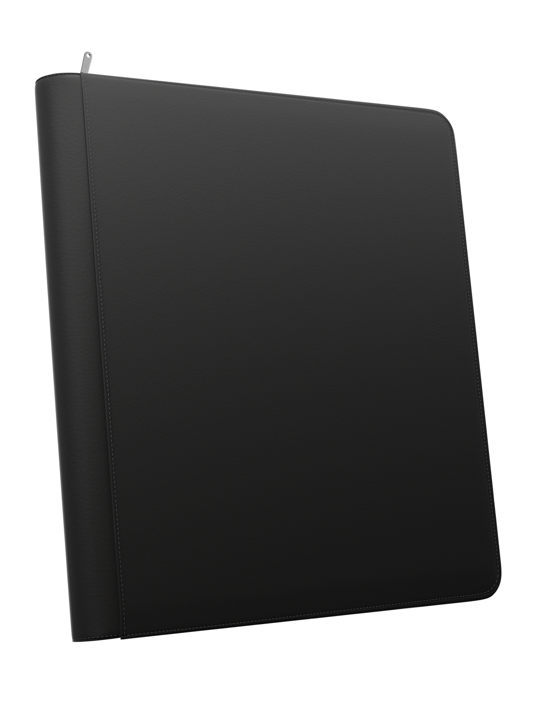 Stealth 12 Pocket Zip Binder - Black