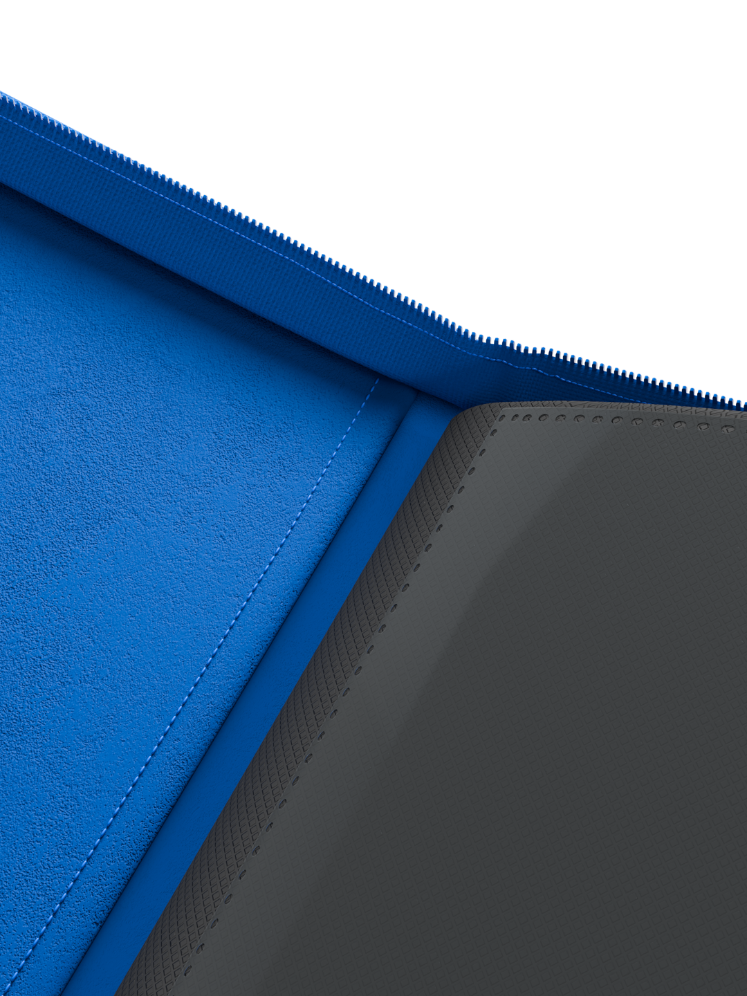 Stealth 12 Pocket Zip Binder - Blue