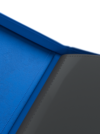 Stealth 12 Pocket Zip Binder - Blue