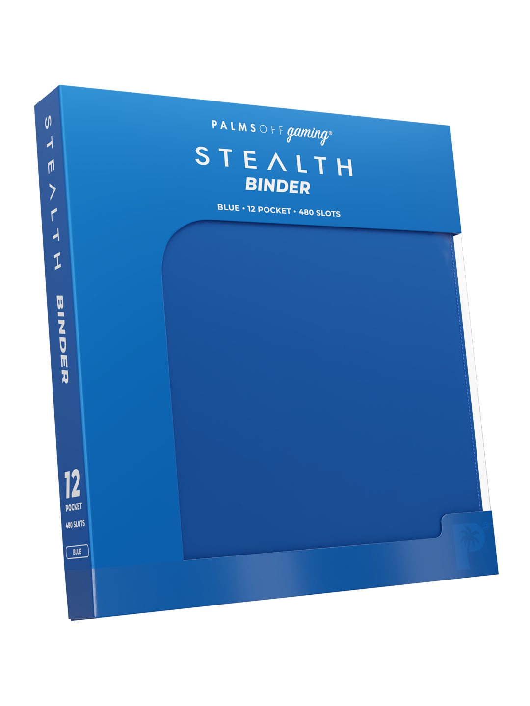Stealth 12 Pocket Zip Binder - Blue