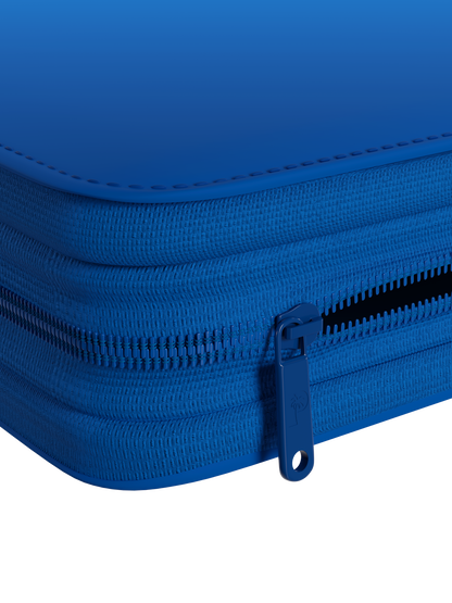 Stealth 12 Pocket Zip Binder - Blue