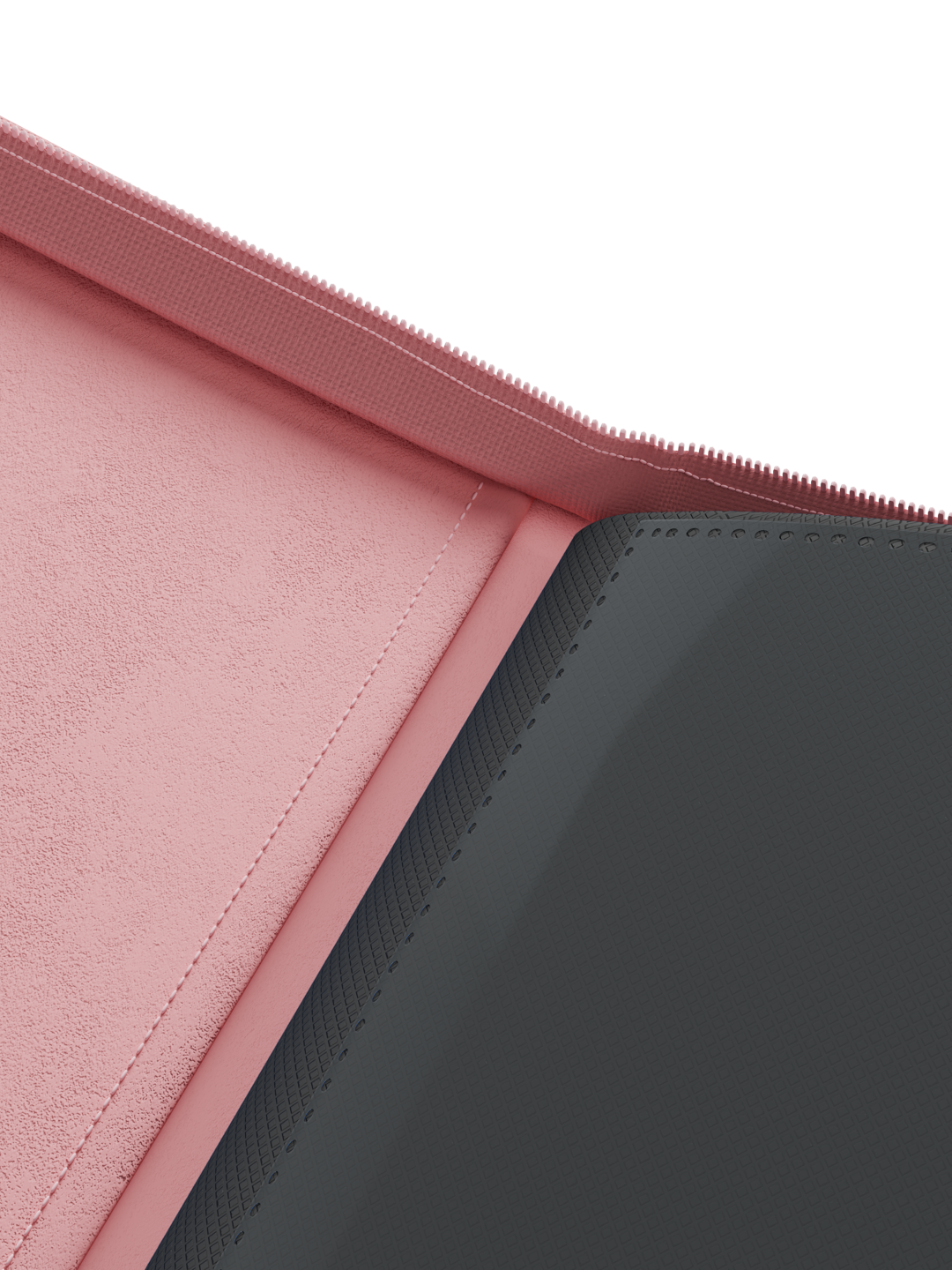 Stealth 12 Pocket Zip Binder - Pink