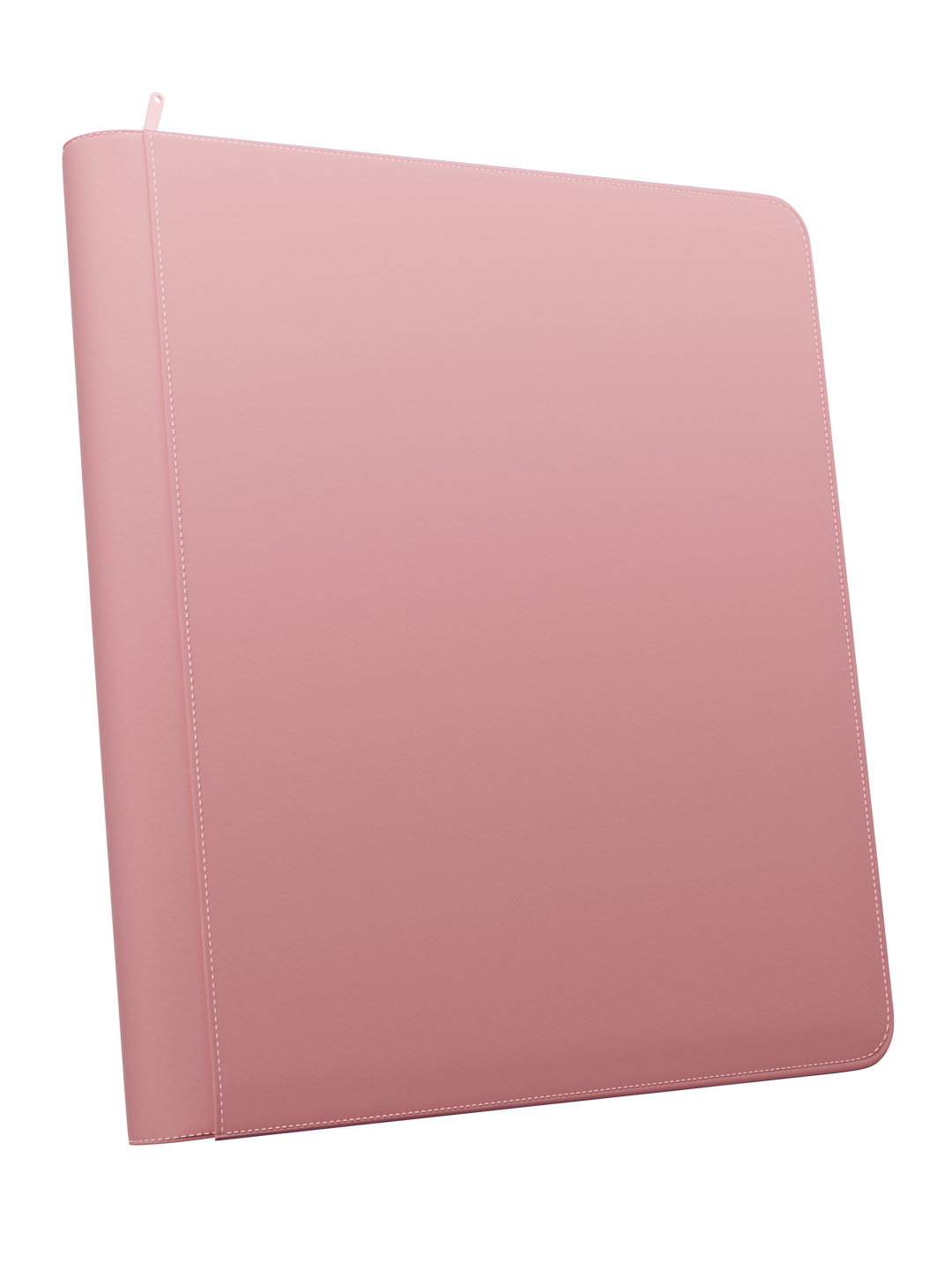Stealth 12 Pocket Zip Binder - Pink
