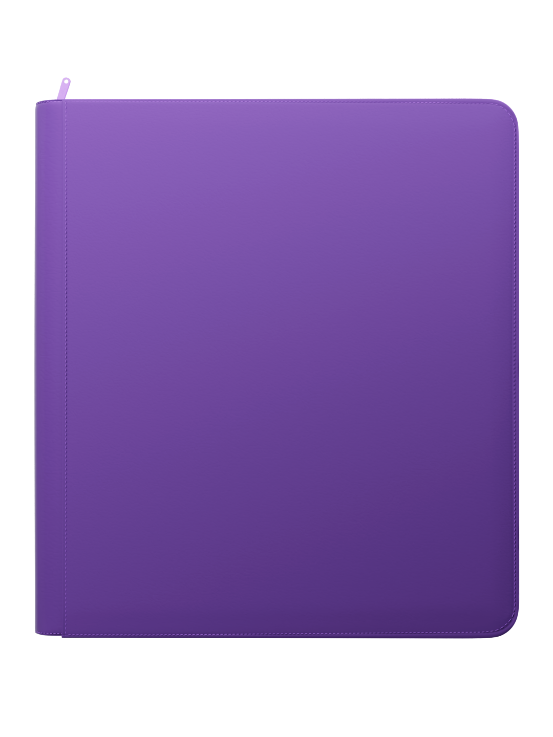 Stealth 12 Pocket Zip Binder - Purple