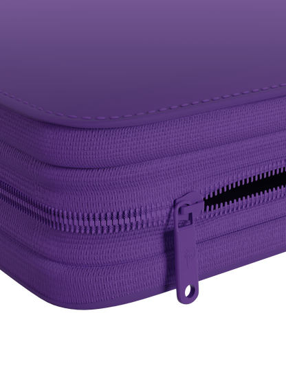 Stealth 12 Pocket Zip Binder - Purple