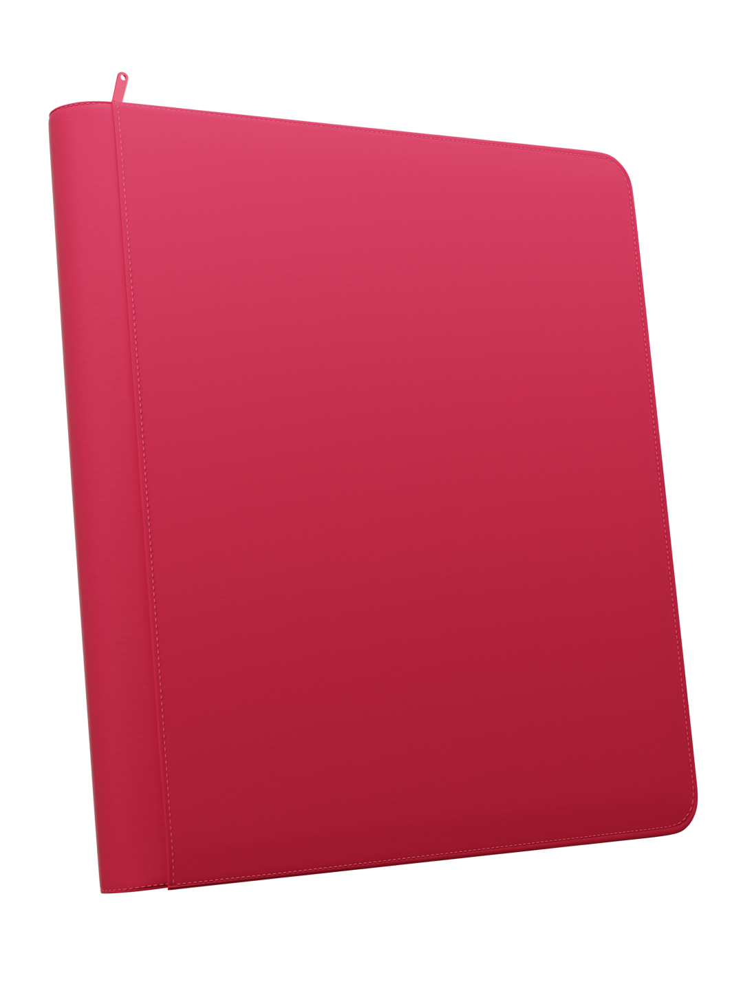 Stealth 12 Pocket Zip Binder - Red