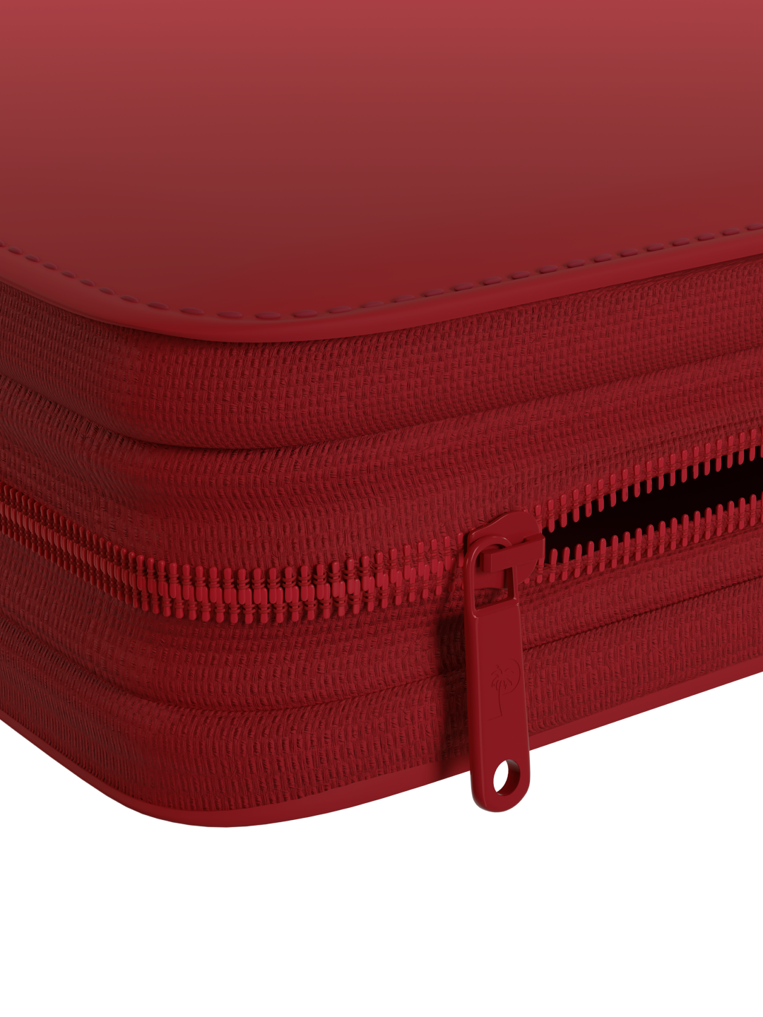 Stealth 12 Pocket Zip Binder - Red