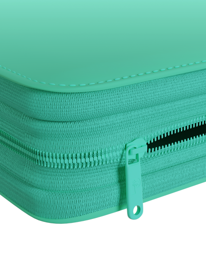 Stealth 12 Pocket Zip Binder - Turquoise