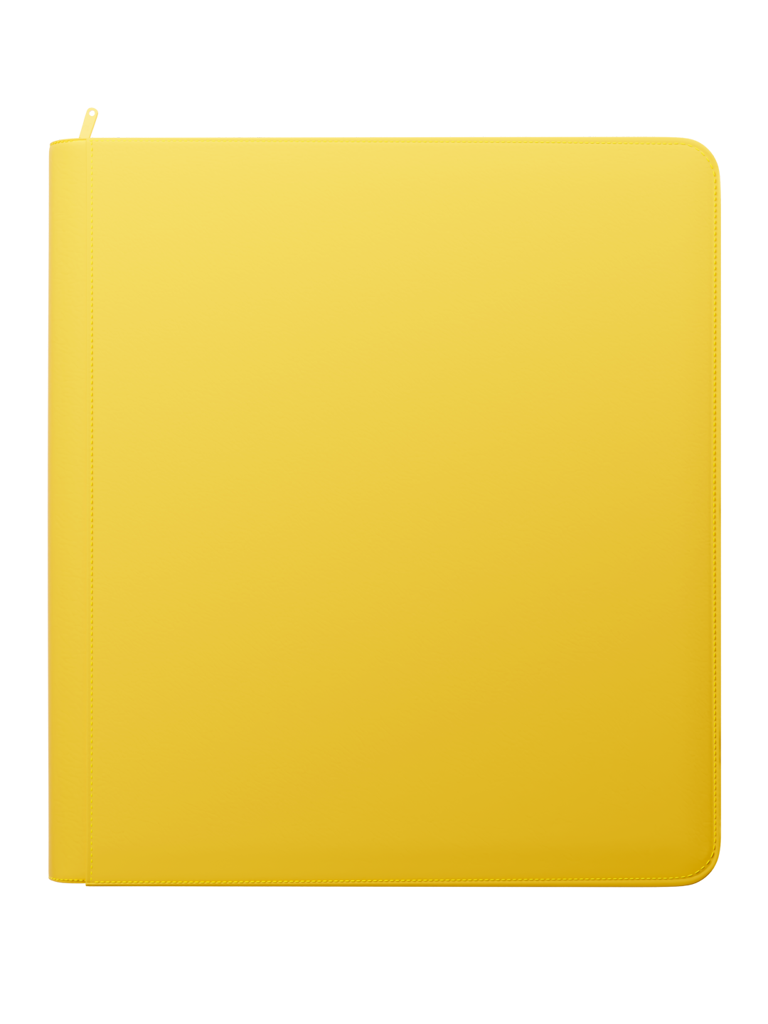 Stealth 12 Pocket Zip Binder - Yellow