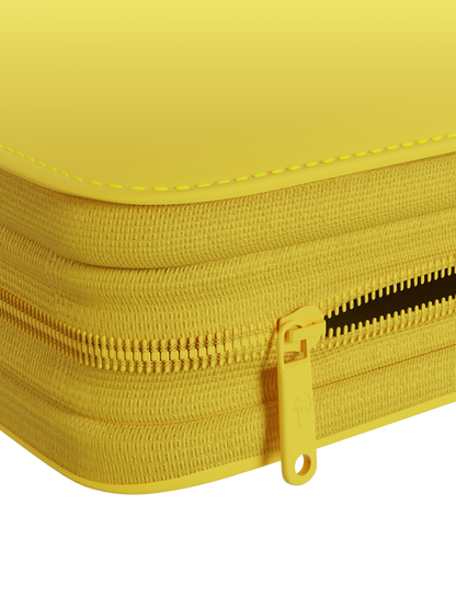 Stealth 12 Pocket Zip Binder - Yellow