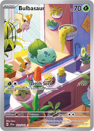 Bulbasaur 143/142 - Stellar Crown (English)