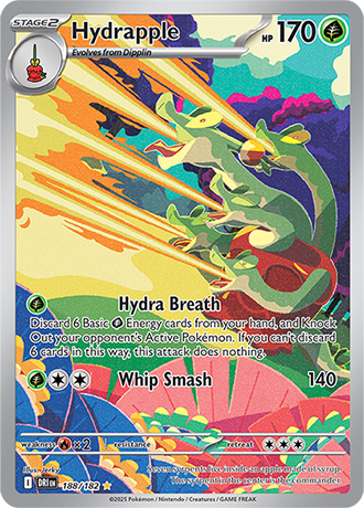 Hydrapple 188/182 - Destined Rivals (English)