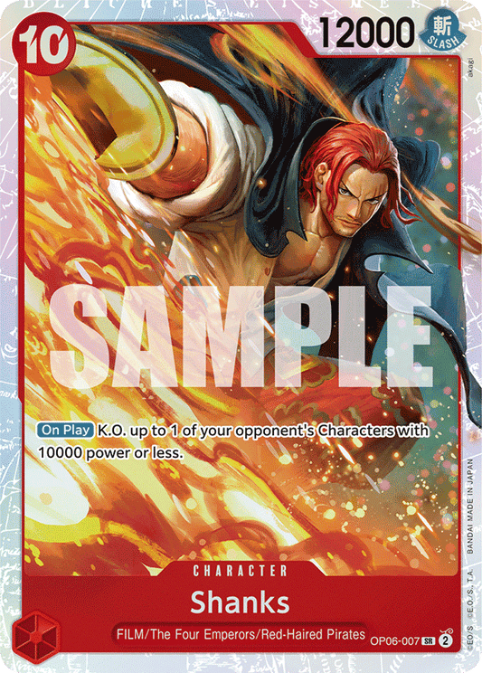Shanks - OP06-007 (English)