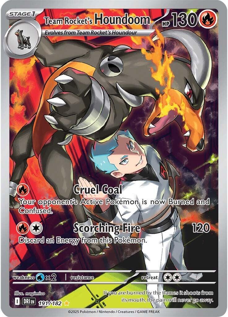 Team Rocket's Houndoom 191/182 - Destined Rivals (English)