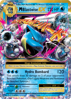 M Blastoise EX - Evolutions (English)