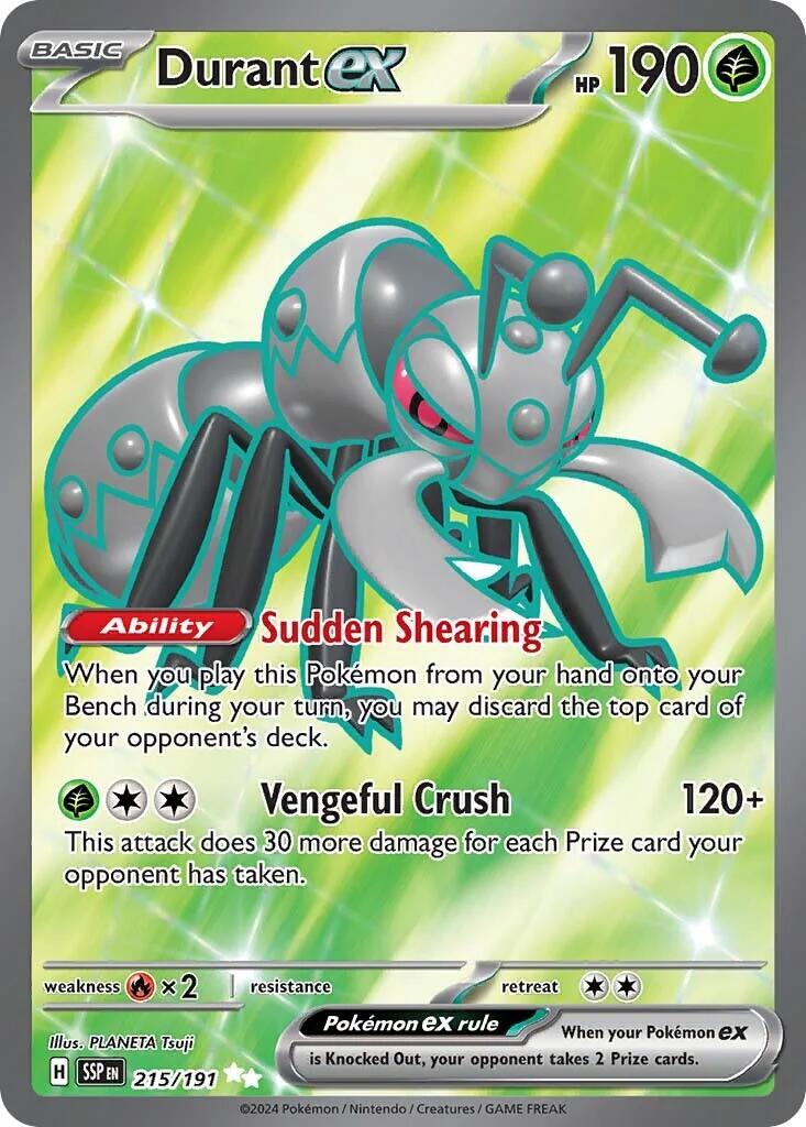 Durant ex 215/191 - Surging Sparks (English)
