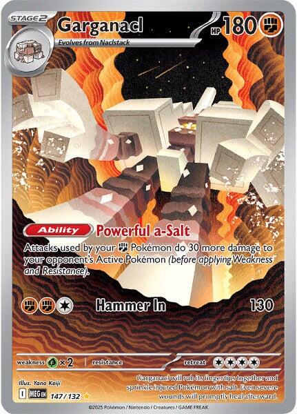 Garganacl 147/132 - Mega Evolution (English)