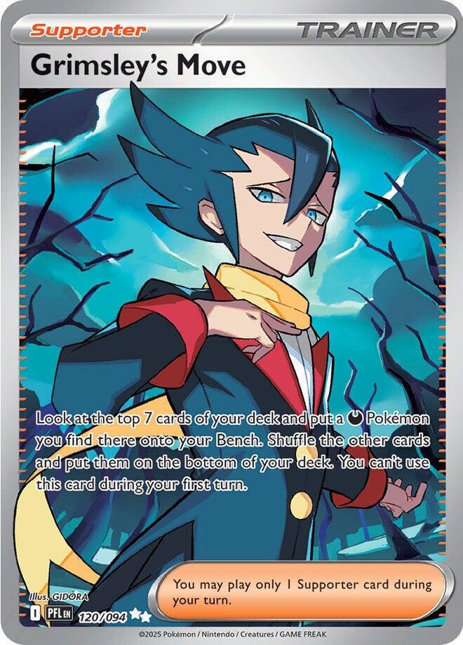 Grimsley's Move 120/094 - Phantasmal Flames (English)