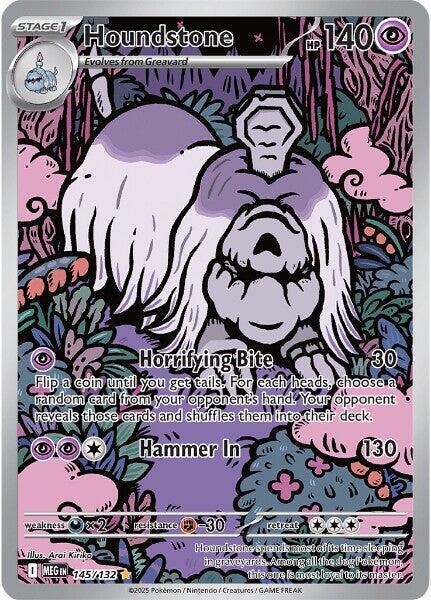 Houndstone 145/132 - Mega Evolution (English)
