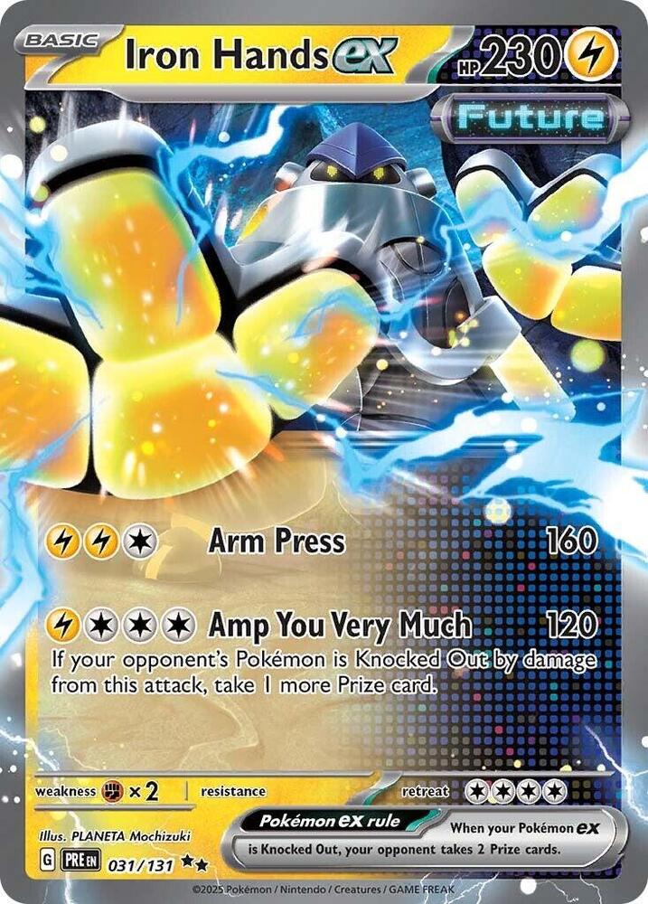 Iron Hands EX 031/131 - Pokémon Prismatic Evolutions
