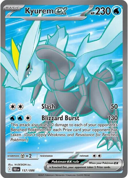 Kyurem ex 157/086 - Black Bolt (English)