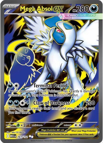Mega Absol ex 161/132 - Mega Evolution (English)