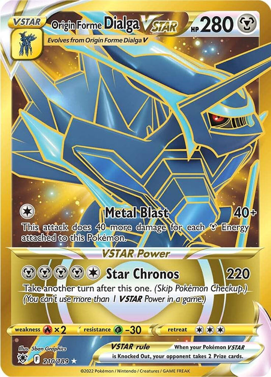 Origin Forme Dialga VStar 210/189 - Astral Radiance (English)