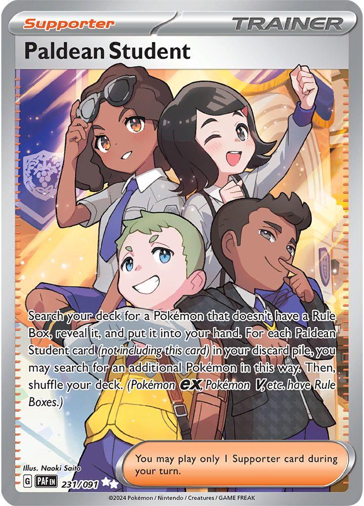 Paldean Student 231/091 - Paldean Fates (English)