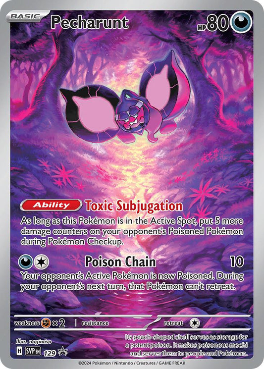 Pecharunt 129 - Scarlet & Violet Promo (English)