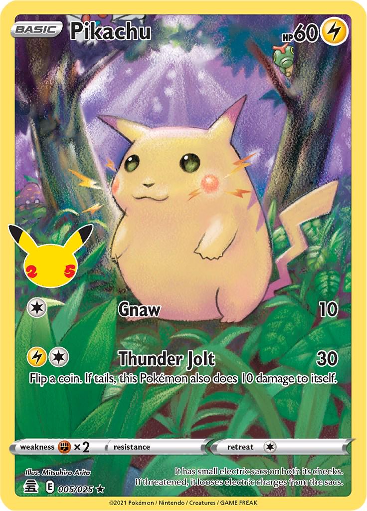 Pikachu 5/25 - Celebrations (English)