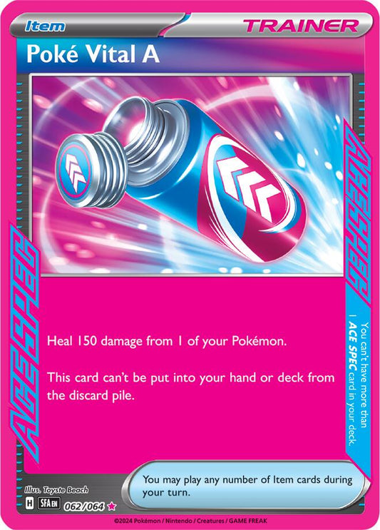 Poké Vital A 062/064 - Shrouded Fable (English)