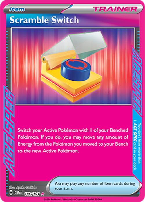 Scramble Switch 186/191 - Surging Sparks (English)