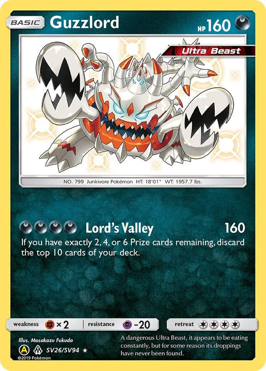 Guzzlord SV26/SV94 - Hidden Fates (English)