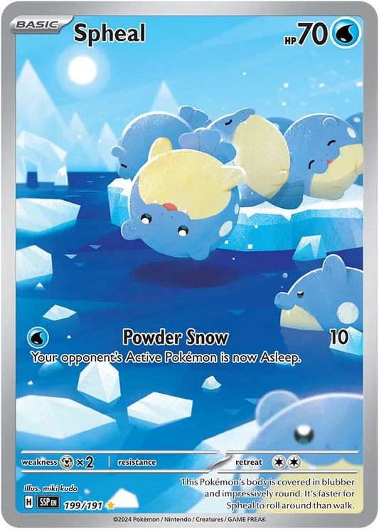 Spheal 199/191 - Surging Sparks (English)