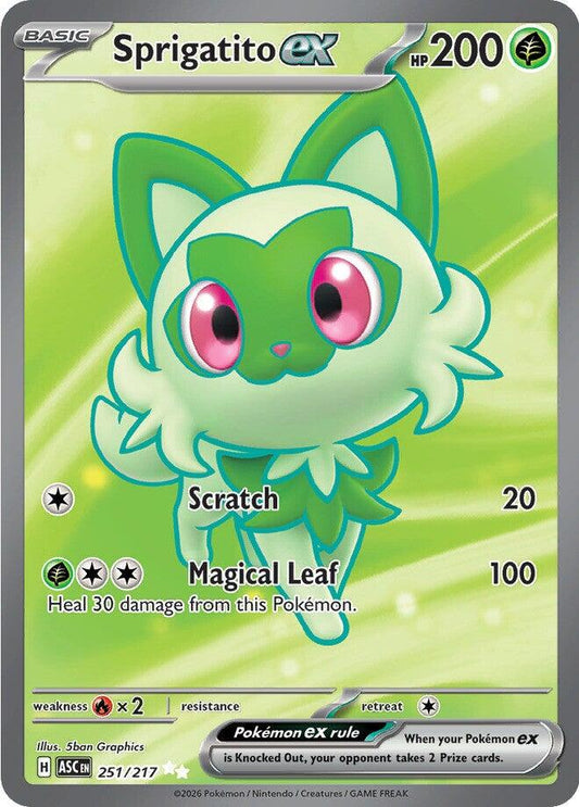 Sprigatito ex 251/217 - Ascended Heroes (English)