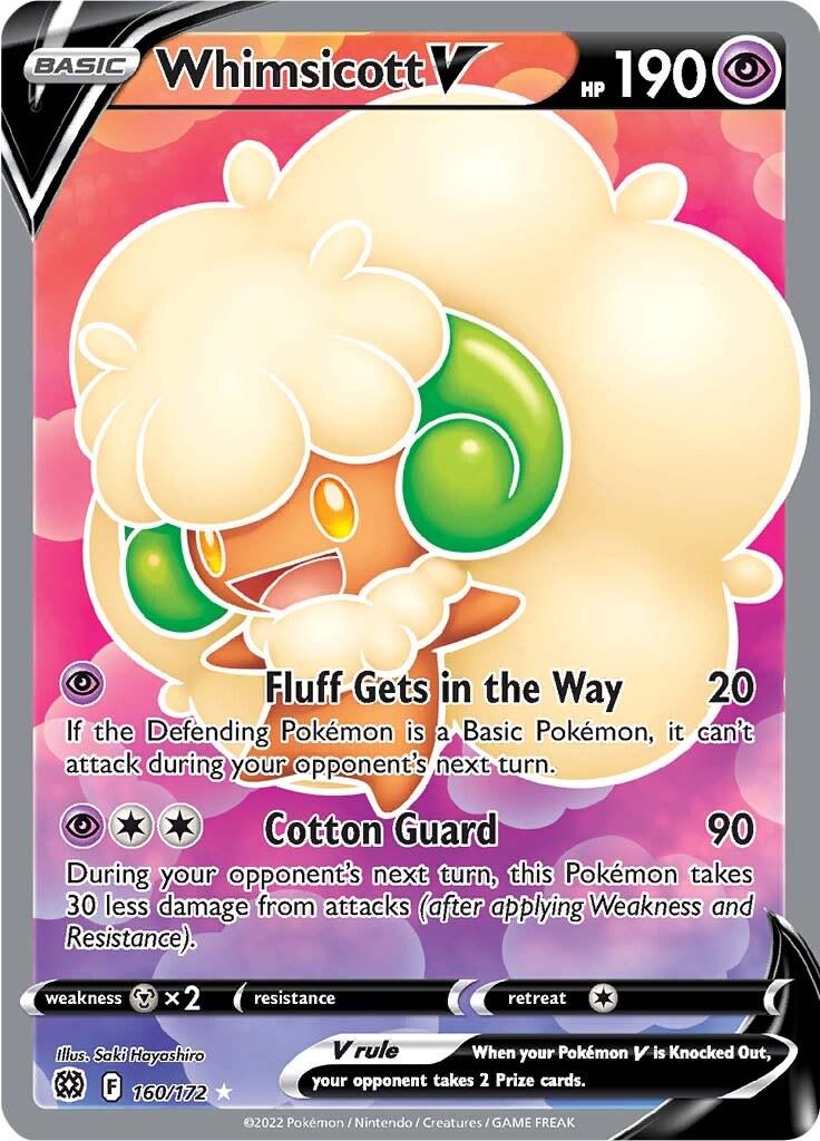Whimsicott V 160/172 - Brilliant Stars (English)