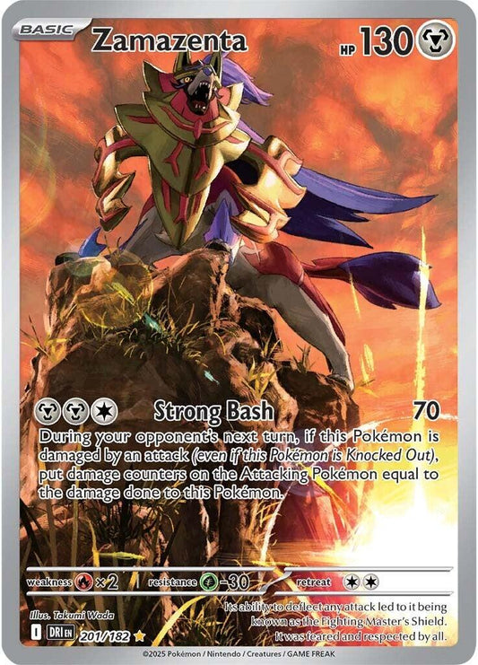 Zamazenta 201/182 - Destined Rivals (English)